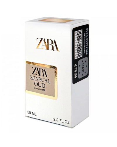 Zara Sensual Oud Perfume Newly жіночий 58 мл