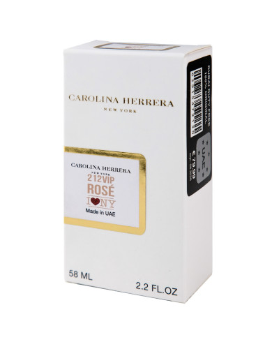 Carolina Herrera 212 VIP Rose Love NY Perfume Newly жіночий 58 мл