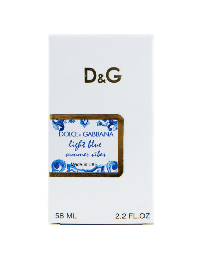 Dolce&Gabbana Light Blue Summer Vibes Perfume Newly жіночий 58 мл