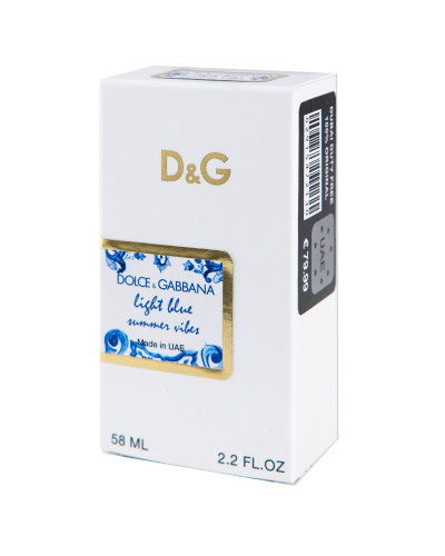 Dolce&Gabbana Light Blue Summer Vibes Perfume Newly жіночий 58 мл