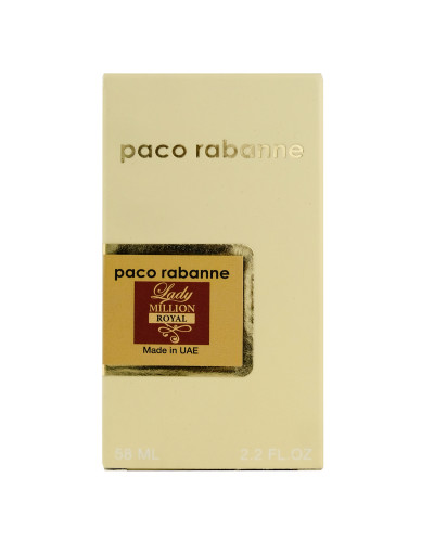 Paco Rabanne Lady Million Royal Perfume Newly жіночий 58 мл