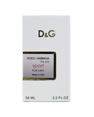 Dolce&Gabbana The One Sport Perfume Newly чоловічий 58 мл