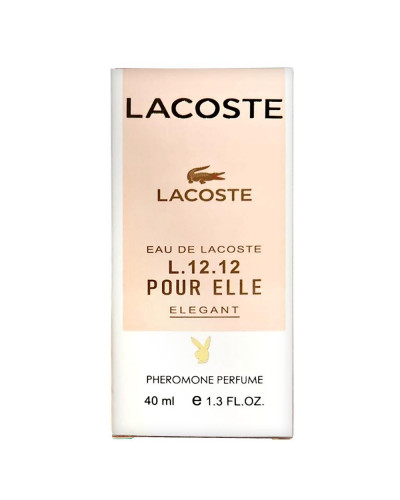 Lacoste Eau De Lacoste L.12.12 Pour Elle Elegant Pheromone Parfum жіночий 40 мл