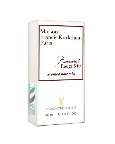 Maison Francis Kurkdjian Baccarat Rouge 540 Scented Hair Mist Pheromone Parfum унісекс 40 мл