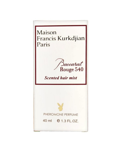 Maison Francis Kurkdjian Baccarat Rouge 540 Scented Hair Mist Pheromone Parfum унісекс 40 мл