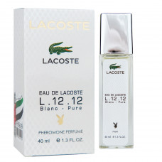 Lacoste Eau De Lacoste L.12.12 Blanc Pheromone Parfum мужской 40 мл