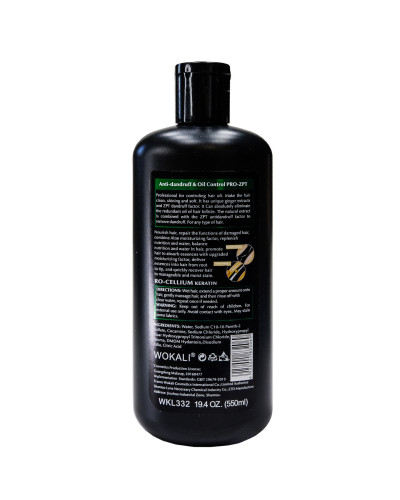 Шампунь для волосся Wokali Keratin Ultimate Repair Shampoo проти лупи WKL332 550 мл