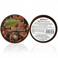 Крем для тіла на основі масла Wokali Coffee Bean Body Butter WKL246