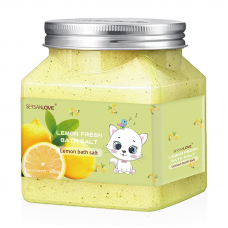 Скраб для тіла SERSANLOVE Lemon Fresh Bath Salt з екстрактом лимона 500 мл