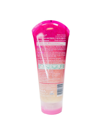 Скраб для тіла Wokali Cherry Blossom Body Scrub Jam з екстрактом сакури WKL380 200 мл