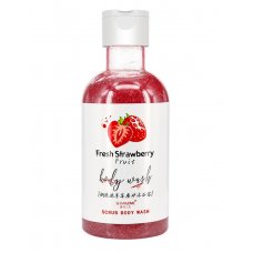 Гель-скраб для тіла SERSANLOVE Fresh Strawberry Fruit Scrub Body Wash з екстрактом полуниці 260 мл