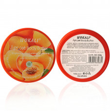 Крем для тіла на основі масла Wokali Apricot Body Butter WKL247