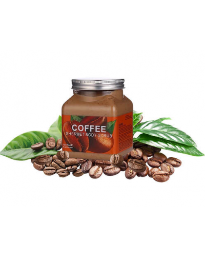 Скраб для тіла Wokali Coffee Sherbet Body Scrub WKL606 350 мл