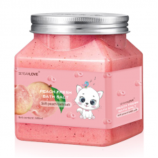 Скраб для тіла SERSANLOVE Peach Fresh Bath Salt з екстрактом персика 500 мл