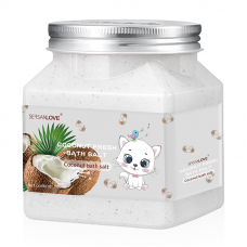 Скраб для тіла SERSANLOVE Coconut Fresh Bath Salt з екстрактом кокосу 500 мл