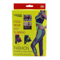 Костюм для занятия спортом Copper Fit Yoga Wear Suit Slimming №2