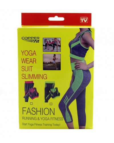 Костюм для заняття спортом Copper Fit Yoga Wear Suit Slimming №2