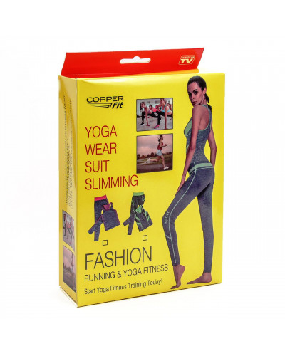 Костюм для заняття спортом Copper Fit Yoga Wear Suit Slimming №1