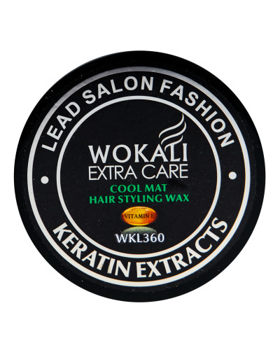 Віск для волосся Wokali Prof Salon Keratin Hair Wax матовий WKL360 150 мл