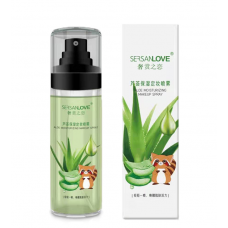 Спрей для обличчя SERSANLOVE Aloe Moisturizing Makeup Spray з екстрактом алое віра 100 мл 