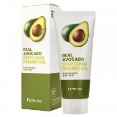 Пілінг-гель для обличчя Farm Stay Avocado Deep Clear Peeling Gel з екстрактом авокадо 100 мл