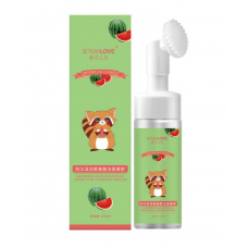 Пінка-мус для вмивання SERSANLOVE Watermelon Amino Acid Cleanser Mousse з екстрактом кавуна 150 мл