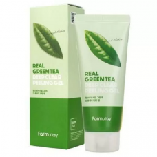 Пілінг-гель для обличчя Farm Stay Real Green Tea Clear Peeling Gel з екстрактом зеленого чаю 100 мл