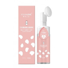 Пінка-мус для вмивання SERSANLOVE Milk Amino Acid Cleanser Mousse з екстрактом молока 150 мл