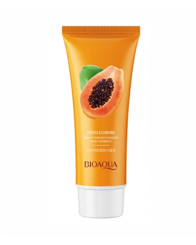 Пінка для вмивання BIOAQUA Papaya Cleansing з екстракту папаї 100 г