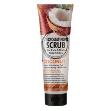 Cкраб для обличчя і тіла Wokali Coconut Face and Body Exfoliating Scrub WKL579 320 мл