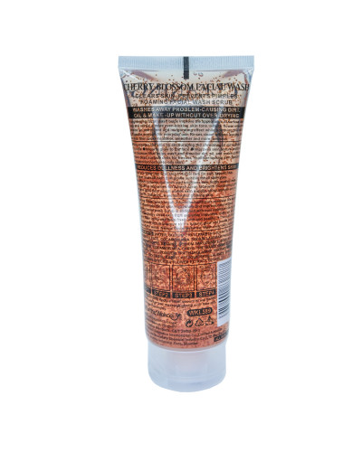 Гель-скраб для вмивання Wokali Cherry Blossom Foaming Facial Wash Scrub WKL589 170 мл