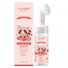 Пінка-мус для вмивання SERSANLOVE Rose Amino Acid Cleanser Mousse з екстрактом троянди 150 мл