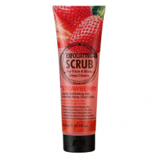 Cкраб для обличчя і тіла Wokali Strawberry Face and Body Exfoliating Scrub WKL580 320 мл