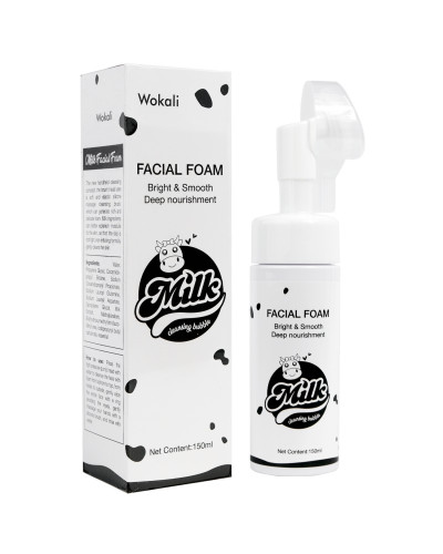 Пінка-мус для вмивання Wokali Milk Facial Foam 150 мл