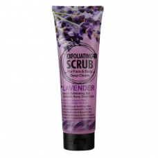 Cкраб для обличчя і тіла Wokali Lavender Face and Body Exfoliating Scrub WKL584 320 мл