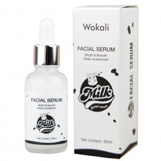 Сыворотка Wokali Milk Facical Serum глубокое питание 30 мл