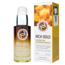 Сироватка для обличчя Enough Rich Gold Intensive Pro Nourishing Ampoule 30 мл