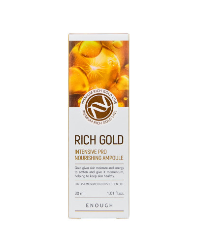 Сироватка для обличчя Enough Rich Gold Intensive Pro Nourishing Ampoule 30 мл