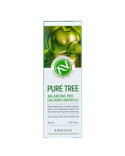 Сироватка для обличчя Enough Pure Tree Balancing Pro Calming Ampoule 30 мл