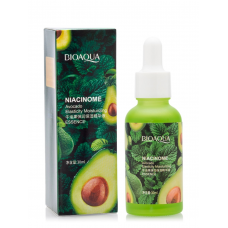 Поживна сироватка для обличчя BIOAQUA Niacinome Avocado Elasticity Moisturizing Essence з авокадо і пептидами 30 мл