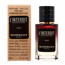 Givenchy L`Interdit Eau de Parfum Intense ТЕСТЕР LUX женский 60 мл