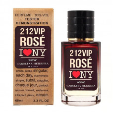 Carolina Herrera 212 VIP Rose Love NY ТЕСТЕР LUX женский 60 мл