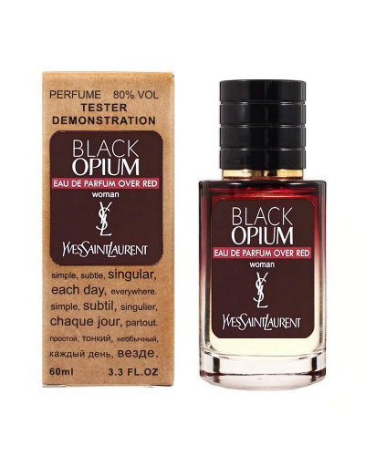 Yves Saint Laurent Black Opium Over Red TESTER LUX жіночий 60 мл