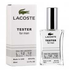 Lacoste Eau De L.12.12 Blanc-Pure ТЕСТЕР NEW чоловічий 60 мл