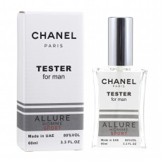 Chanel Allure Homme Sport ТЕСТЕР NEW мужской 60 мл