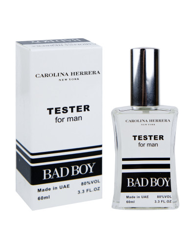 Carolina Herrera Bad Boy ТЕСТЕР NEW чоловічий 60 мл