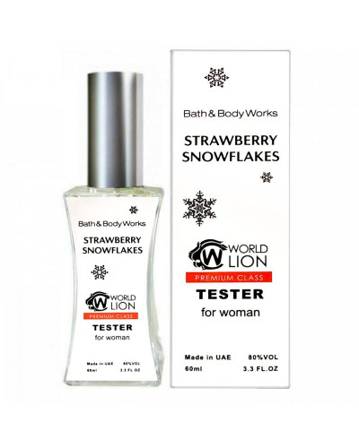 Bath & Body Works Strawberry Snowflakes ТЕСТЕР Premium Class жіночий 60 мл