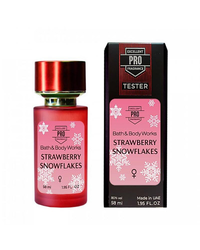 Bath & Body Works Strawberry Snowflakes ТЕСТЕР PRO жіночий 58 мл