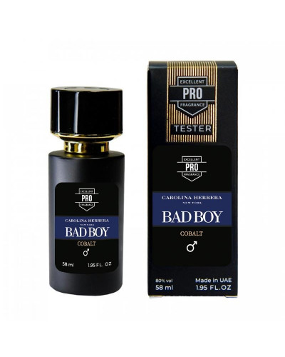 Carolina Herrera Bad Boy Cobalt Parfum Electrique ТЕСТЕР PRO чоловічий 58 мл