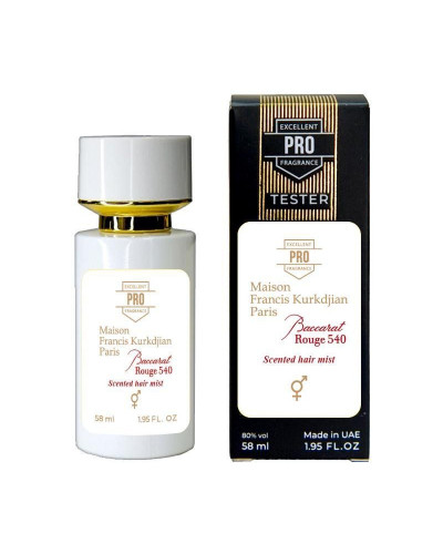 Maison Francis Kurkdjian Baccarat Rouge 540 Scented Hair Mist ТЕСТЕР PRO унісекс 58 мл